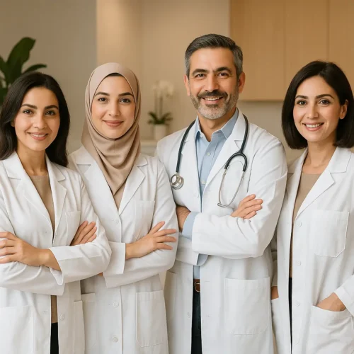 تیم پزشکان متخصص و باتجربه کلینیک زیبایی دالیا در تهران