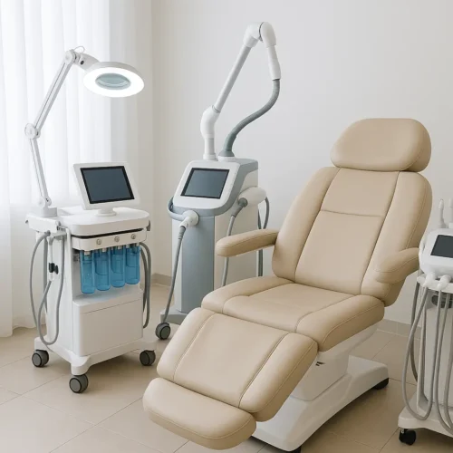 تجهیزات مدرن و استاندارد کلینیک زیبایی دالیا برای خدمات پوست و مو