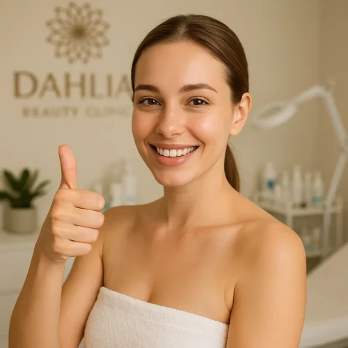 رضایت مراجعین از خدمات زیبایی کلینیک دالیا