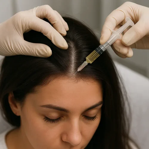 تصویر خدمات موی سر در کلینیک زیبایی دالیا؛ تقویت رشد مو، مزوتراپی و درمان علمی ریزش مو.