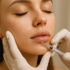 تزریق فیلر لب برای حجم‌دهی و فرم‌دهی طبیعی در کلینیک زیبایی دالیا