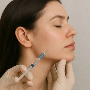 زریق فیلر زاویه فک برای فرم‌دهی و زیبایی متناسب صورت در کلینیک زیبایی دالیا