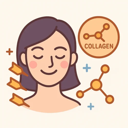 تحریک کلاژن‌سازی و جوانسازی طبیعی پوست با لیفت با نخ بدون جراحی